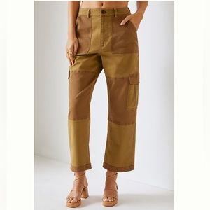 Avec Les Filles Patchwork Cargo Pants